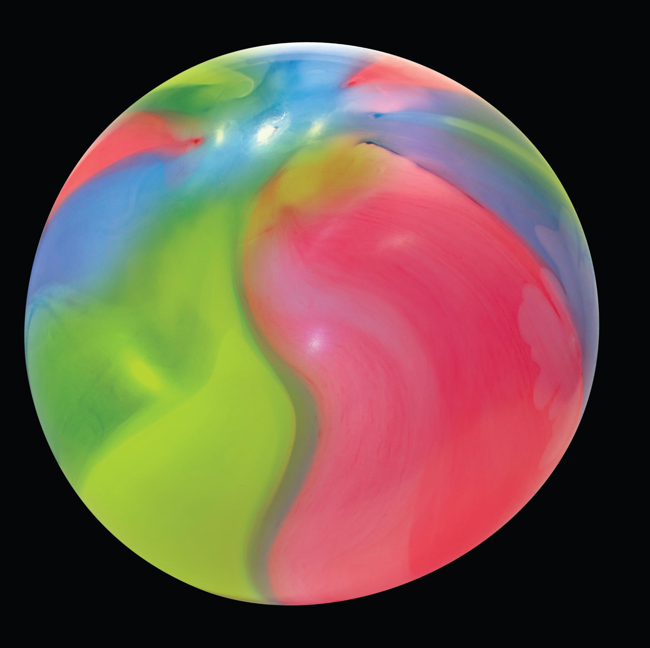 Bizak (62941155 Wubble Super Wubble Tyde Dye Brilla En La Oscuridad, Parece una Burbuja, se Juega como una Pelota, Se infla hasta 70 cm de Altura, Juguetes de jardín al Aire Libre