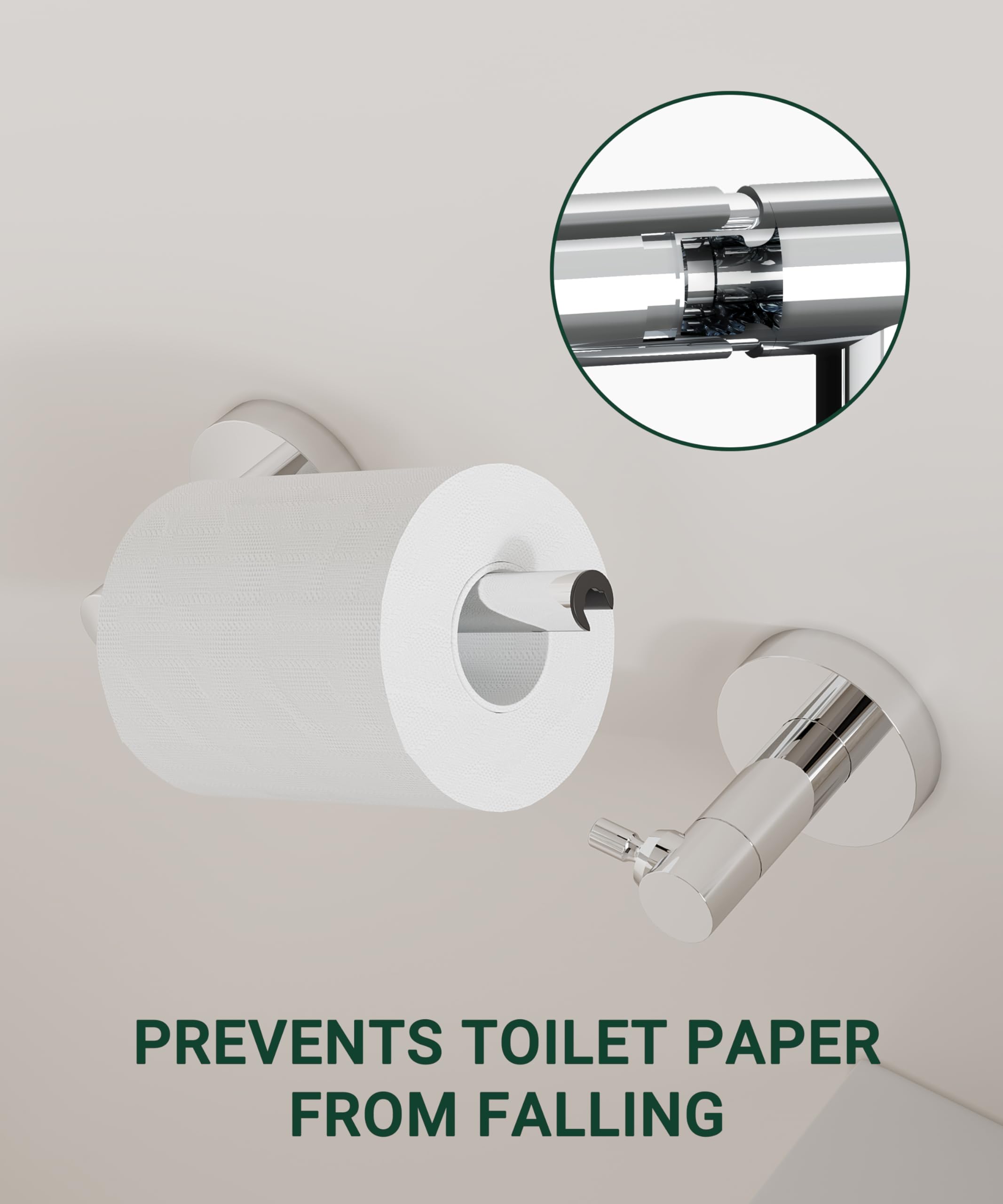 WZRUA 3 Pieces Bathroom Accessories Set - Image 4