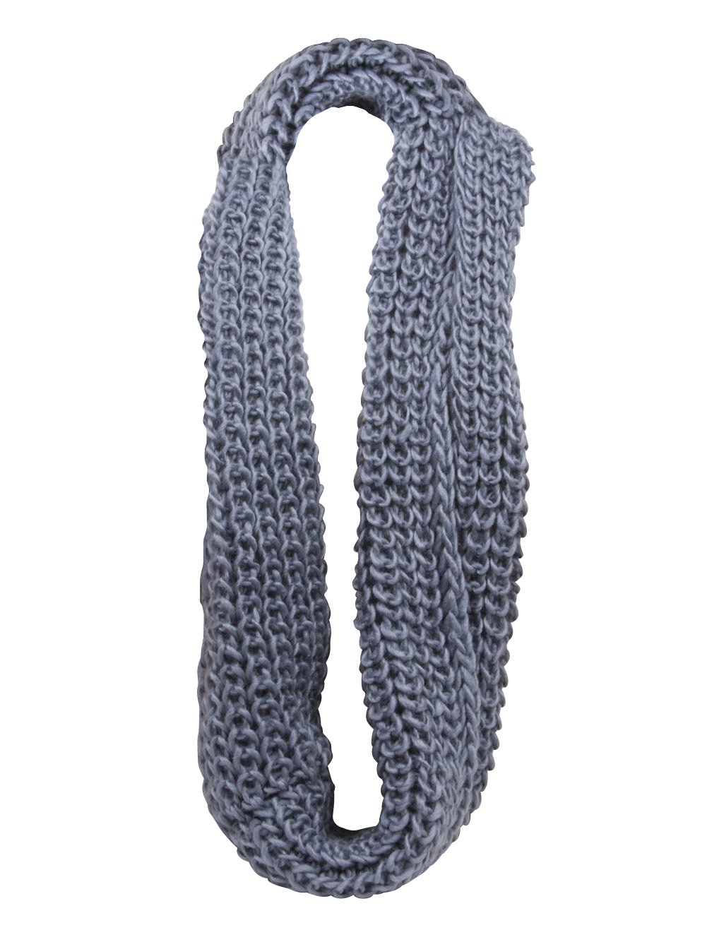 Figure 8 Infinity Loop Knitted Scarf