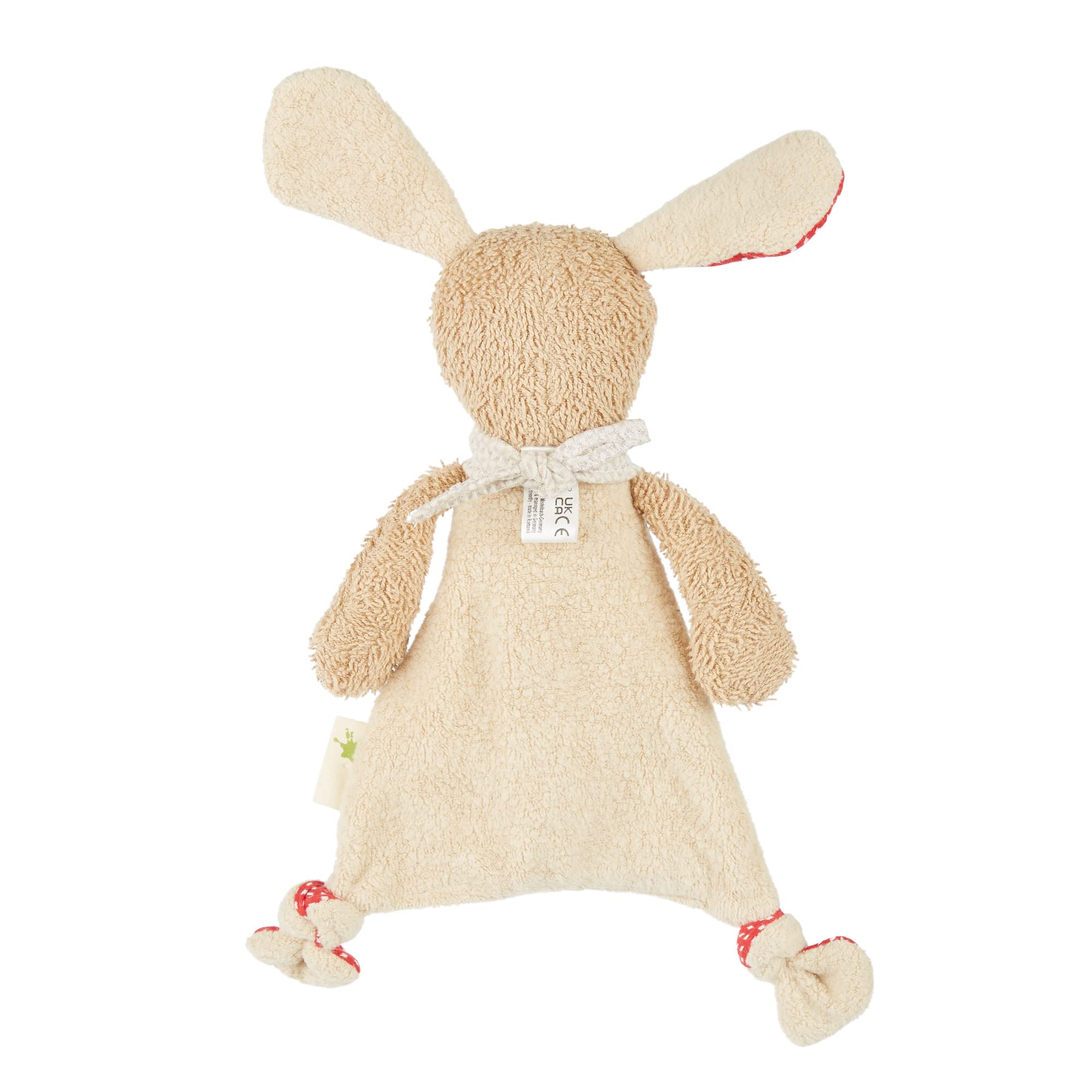 sigikid 40503 - Organic Collection, Straccetto doudou a forma di cagnolino