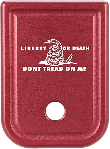 Vista 55 de NDZ Performance Placa base de cargador para Glock 17 19 19X 22 23 24 26 27 31 32 33 34 35 37 38 39 45 Gen 1-4 0.354 in .40 S&W de aluminio anodizado