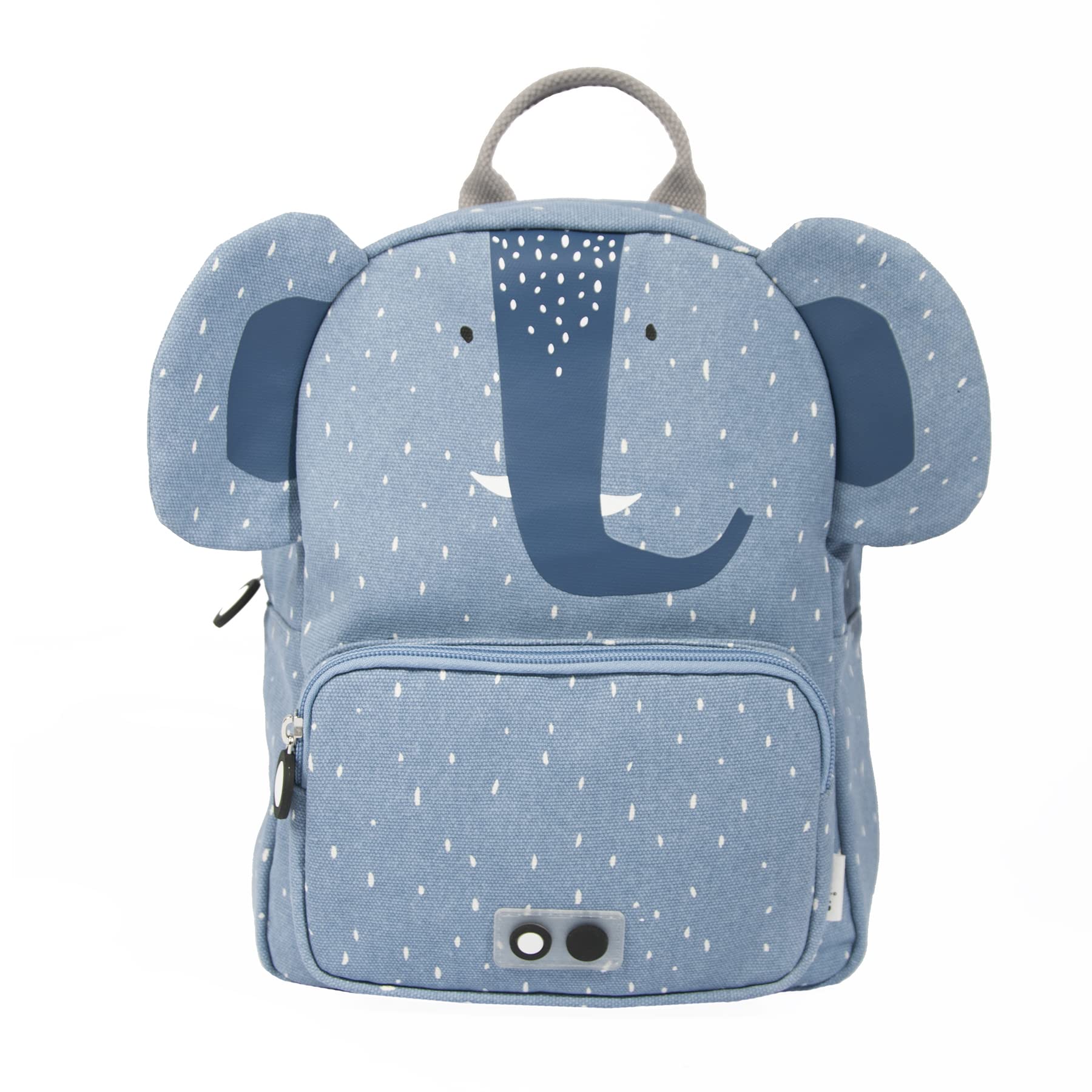 Trixie Backpack - Mrs Elephant - School Bag Water Repellent - Backpack for Child - Small - Blue