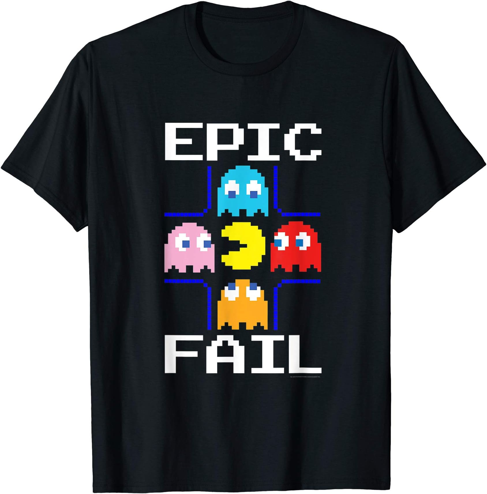 Pac-Man Official Epic Fail T-shirt T-Shirt