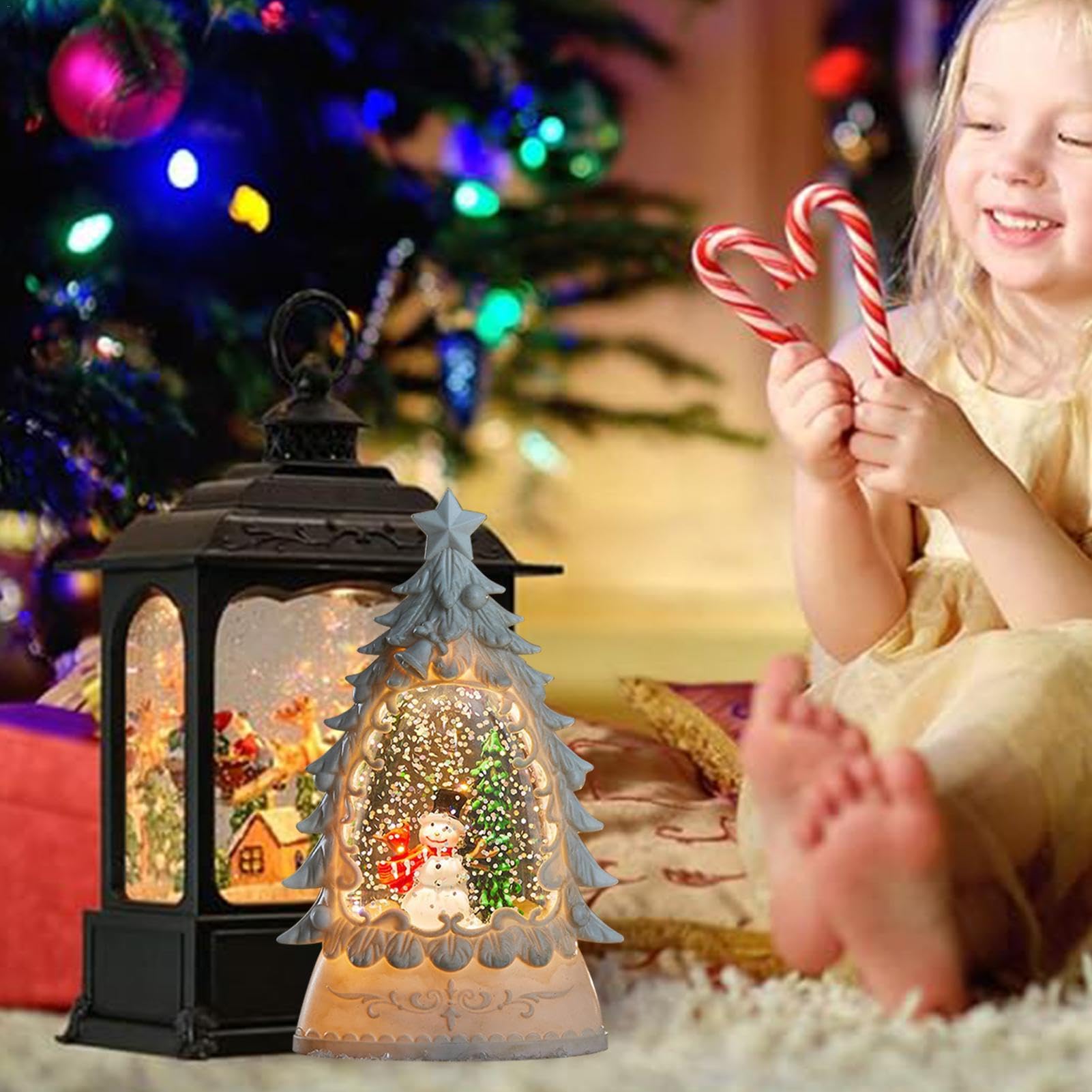 Santa Claus ランプ Xmas ライト christmas 置物 レア