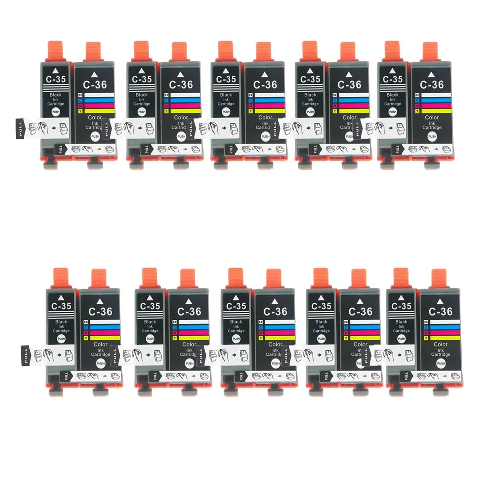 Cartuccia PGI-35 CLI-36 Compatibile Con Canon IP100