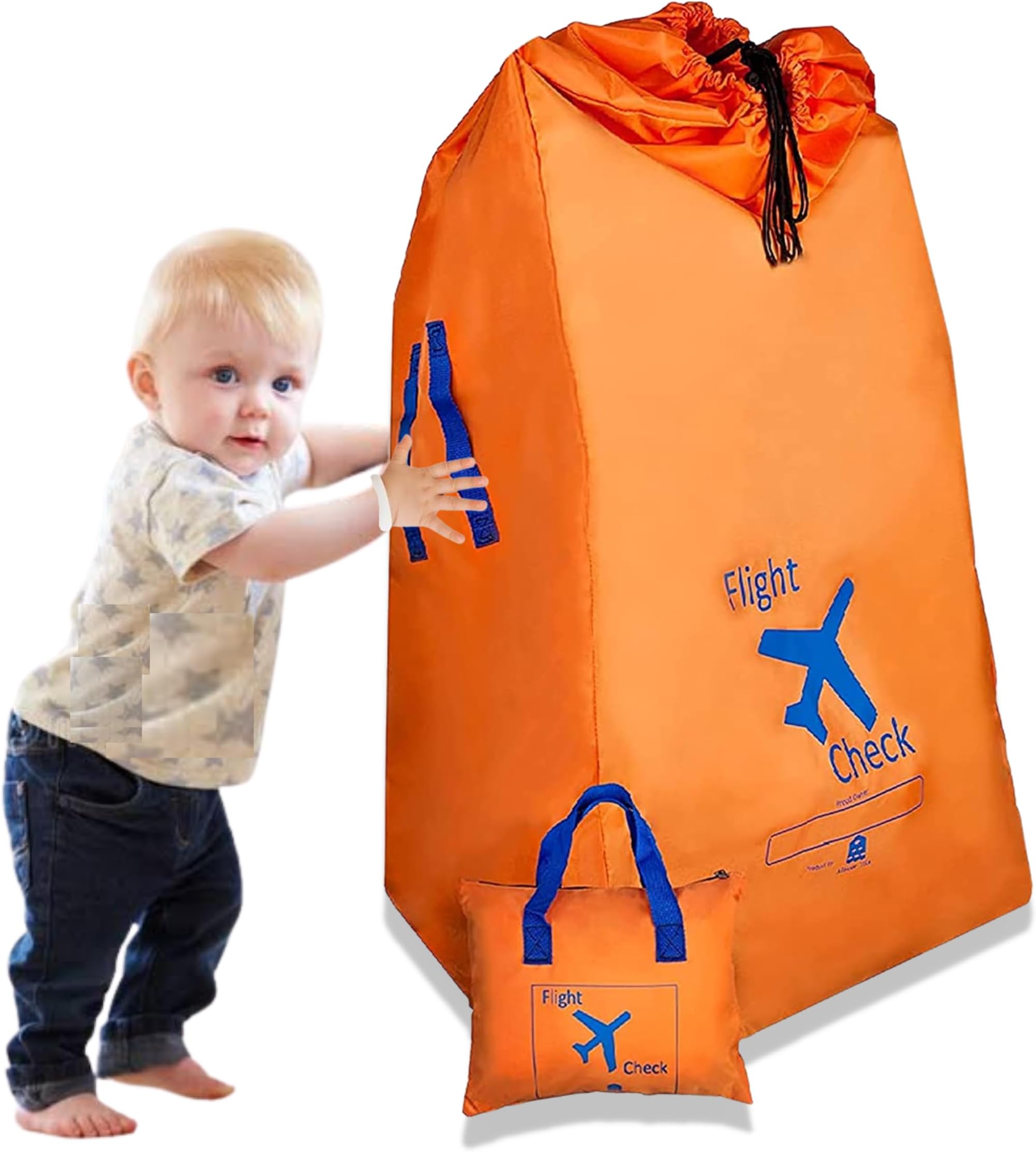 Bububee 'Elua XL Double Stroller Gate Check Travel Bag