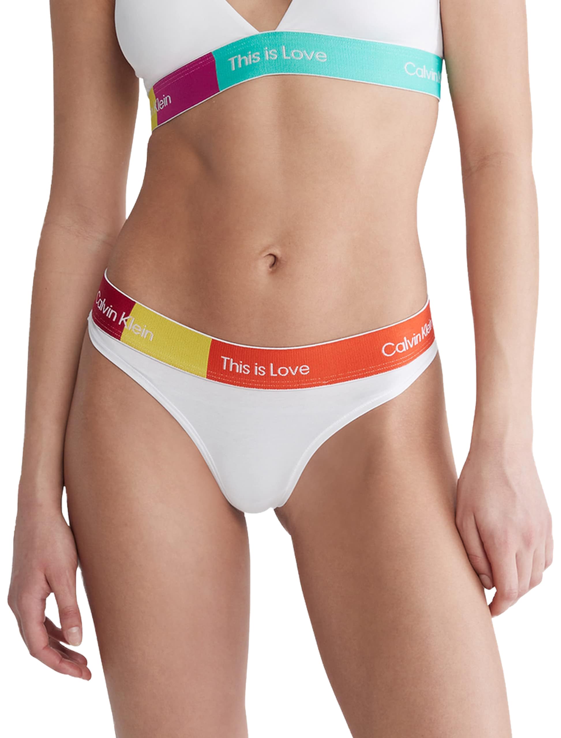 Calvin Klein womens This is Love Modern Cotton Thong Panty