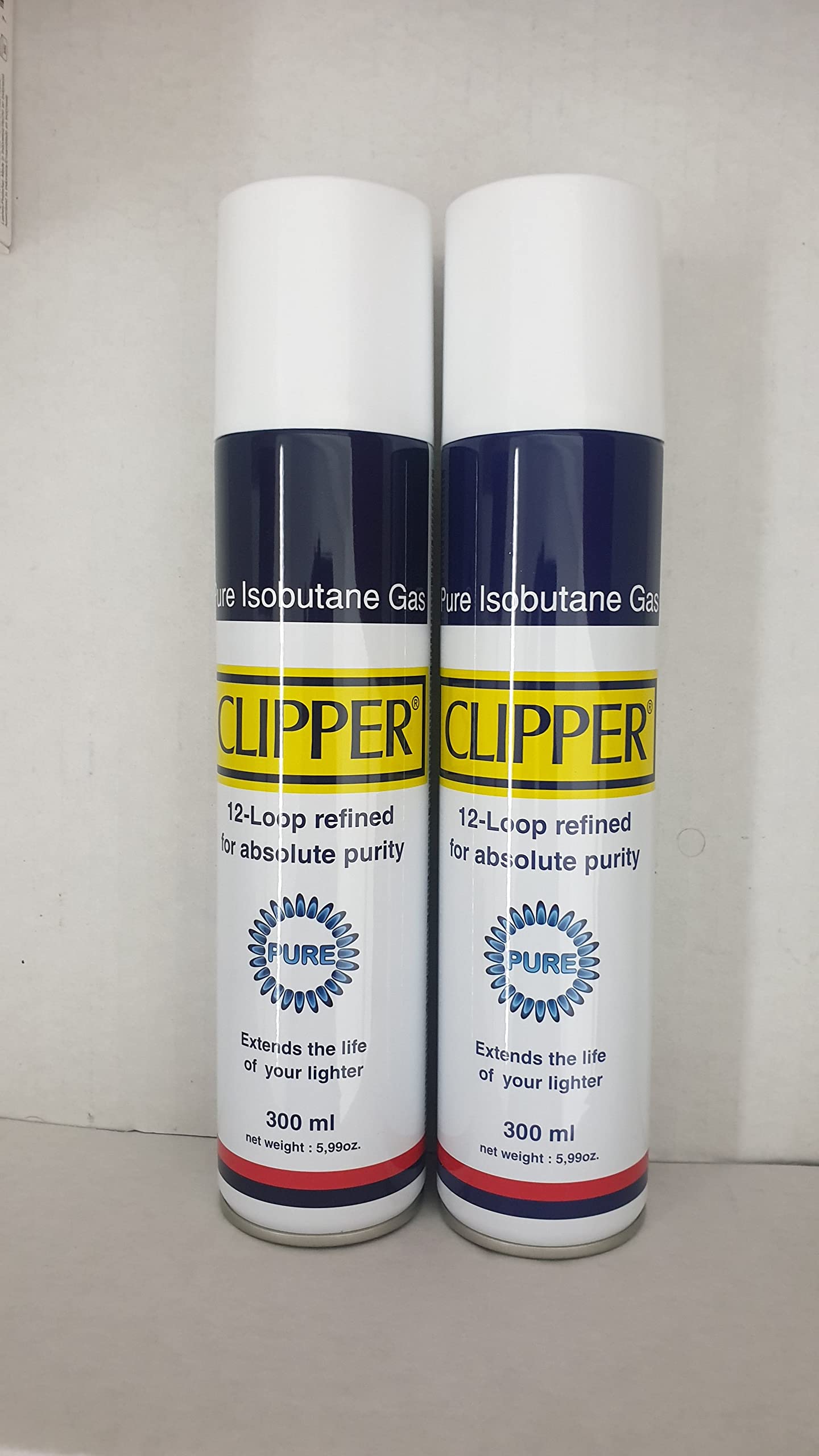 Buy 2 X Genuine CLIPPER Universal Butane Pure ISOBUTANE Ultra Refined
