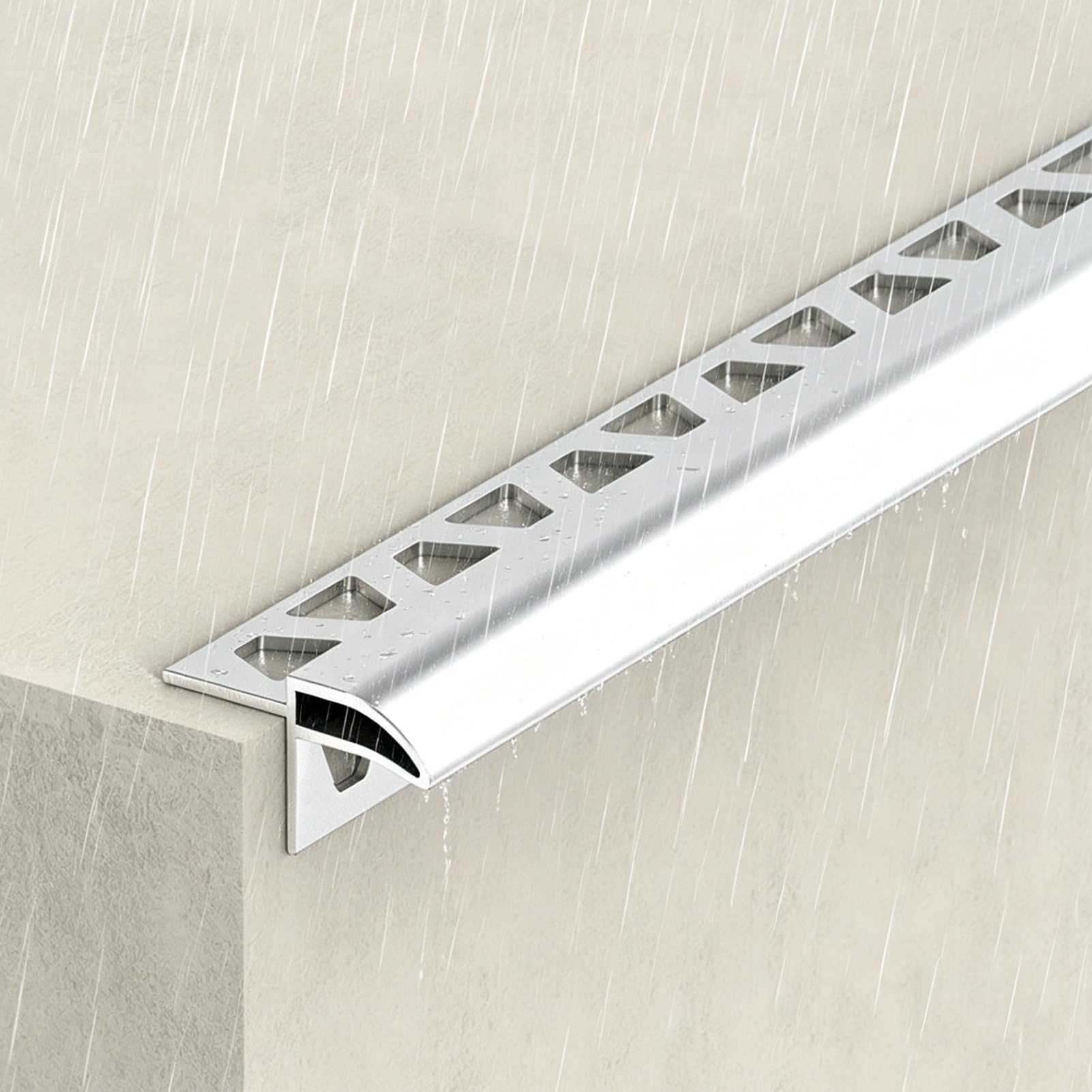 Desviador de lluvia aleación aluminio