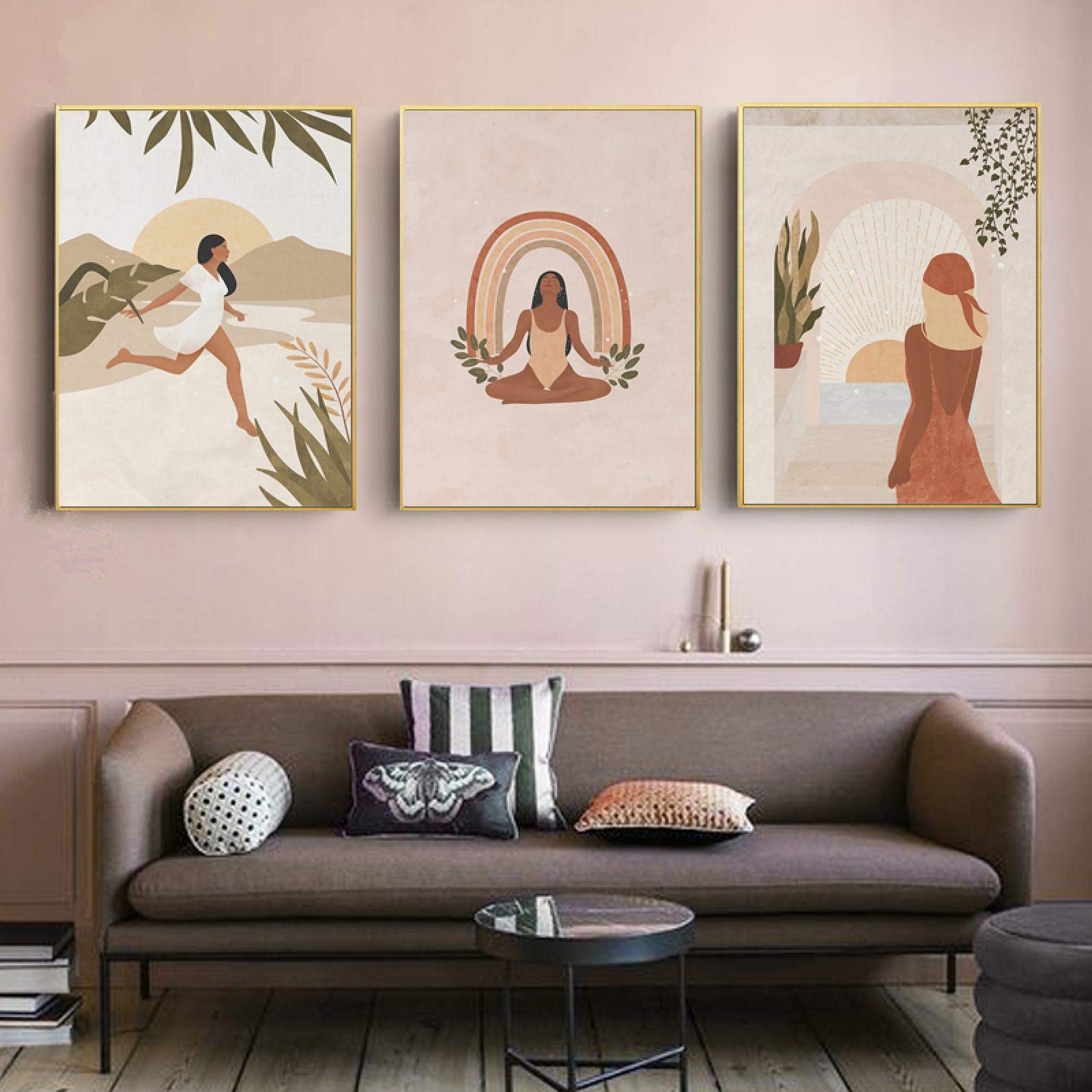 Toile art mural abstrait premium - Impression de haute qualité boho scandinave - 8