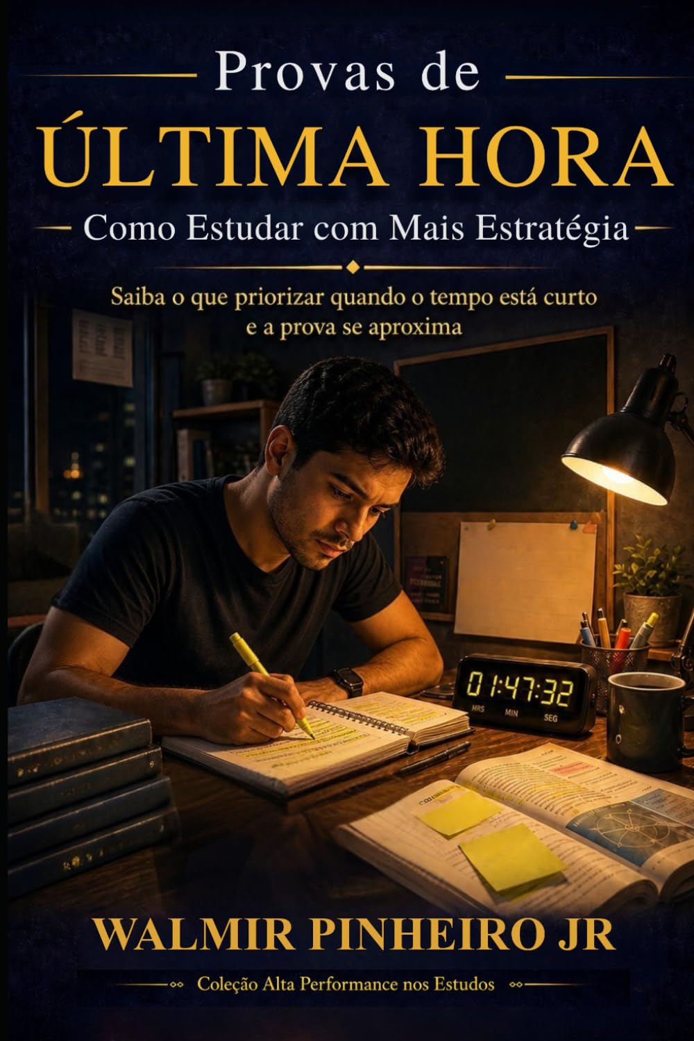 Provas de Última Hora: Como Estudar com Mais Estratégia: Saiba o que priorizar quando o tempo está curto e a prova se aproxima (Coleção Alta Performance nos Estudos)