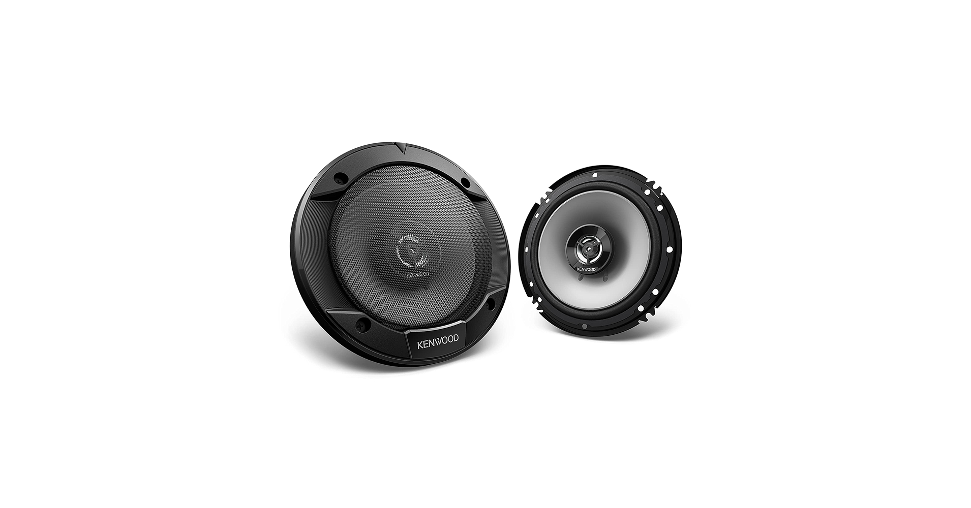 KENWOOD 車載スピーカー 2個セット Amazon.co.jp: ケンウッドスピーカー2-Way 16 Cm Black : 車＆バイク