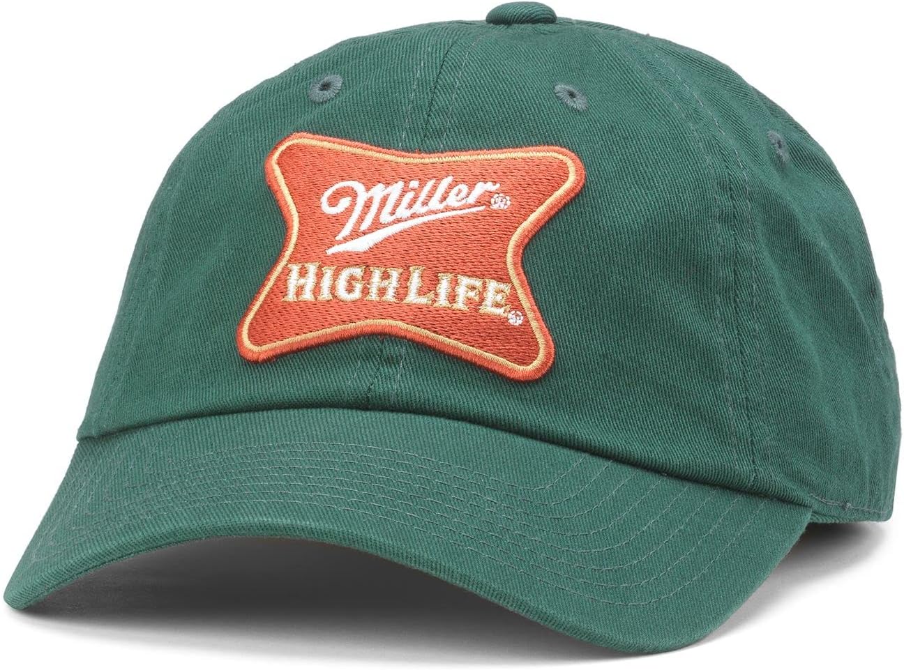 AMERICAN NEEDLE Ballpark Collection Beer Baseball Hat, Casual Relaxed Fit with Curved Brim, Adjustable Buckle Strap Dad Cap