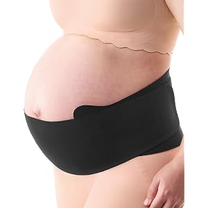 Momcozy Belly Band for Pregnant Women, Ergonest Back Support Maternity Belt