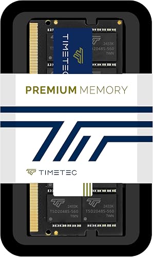 Timetec 16GB DDR5 5600MHz PC5-44800 Unbuffered Non-ECC 1.1V CL46 1Rx8 Single Rank 262Pin SODIMM Laptop Memory RAM Module Upgrade - 9