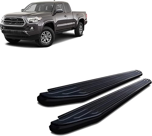 Black Horse - Estribos sin igual, compatibles con Toyota Tacoma-PR-T579BK 2005-2023