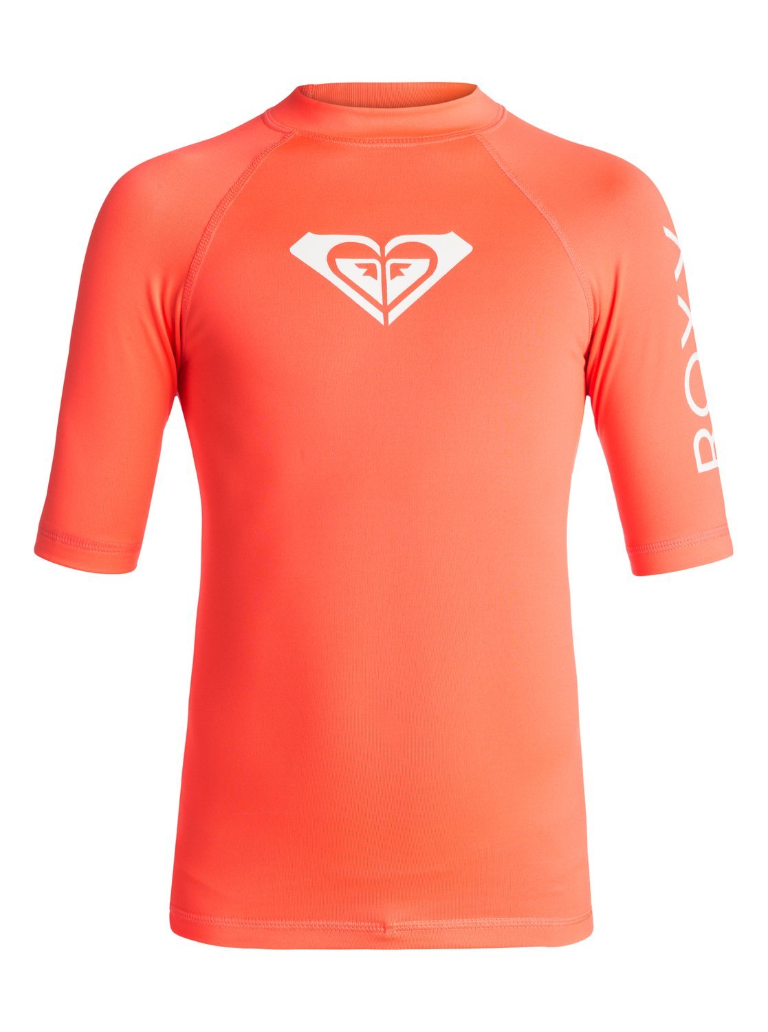 Roxy Whole Hearted Short Sleeve Rashguard Camiseta de protección contra Rozaduras para Niñas