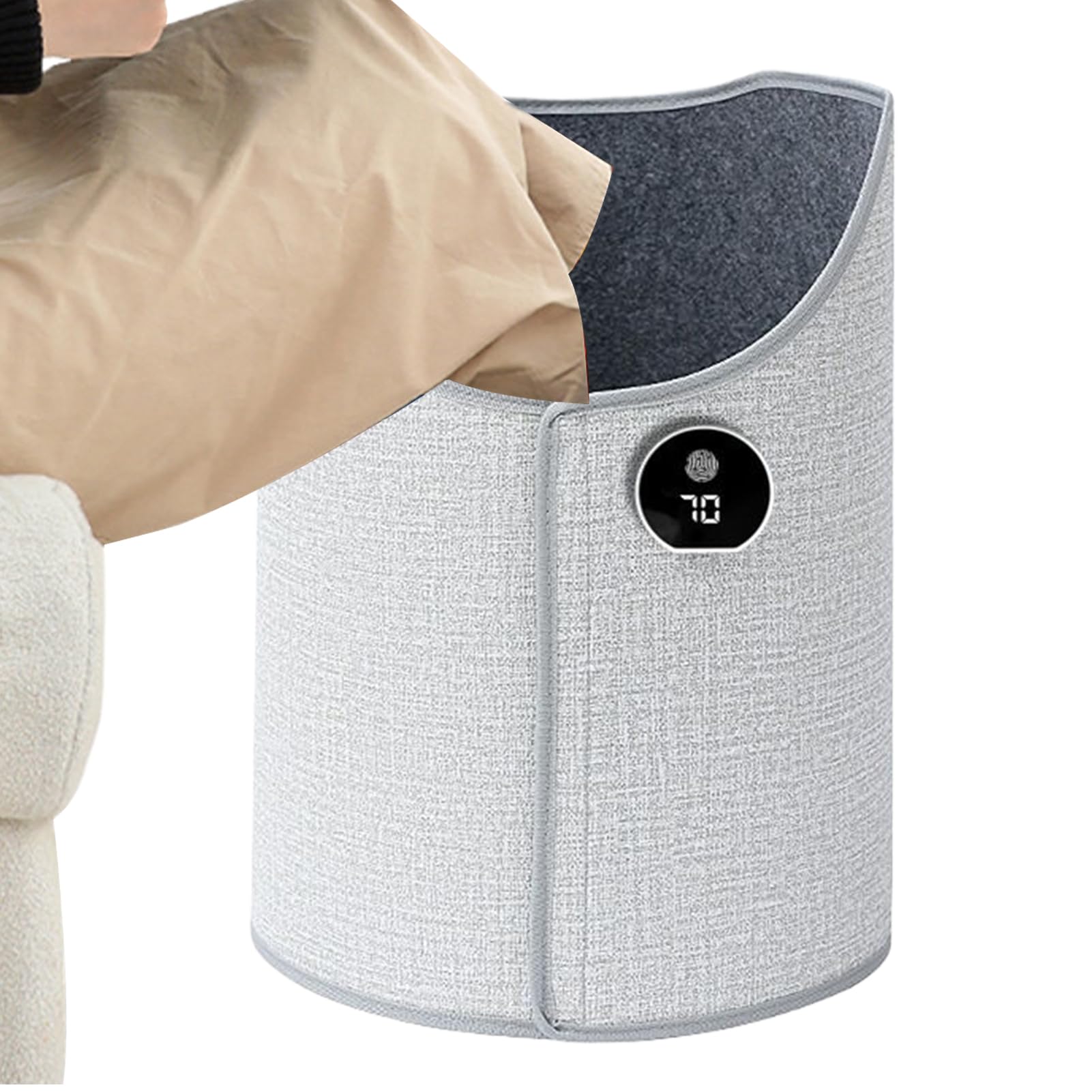 Ogrzewacz Do Nóg Pod Biurkiem 5 Poziomów Regulowany Ergonomiczny Cichy
