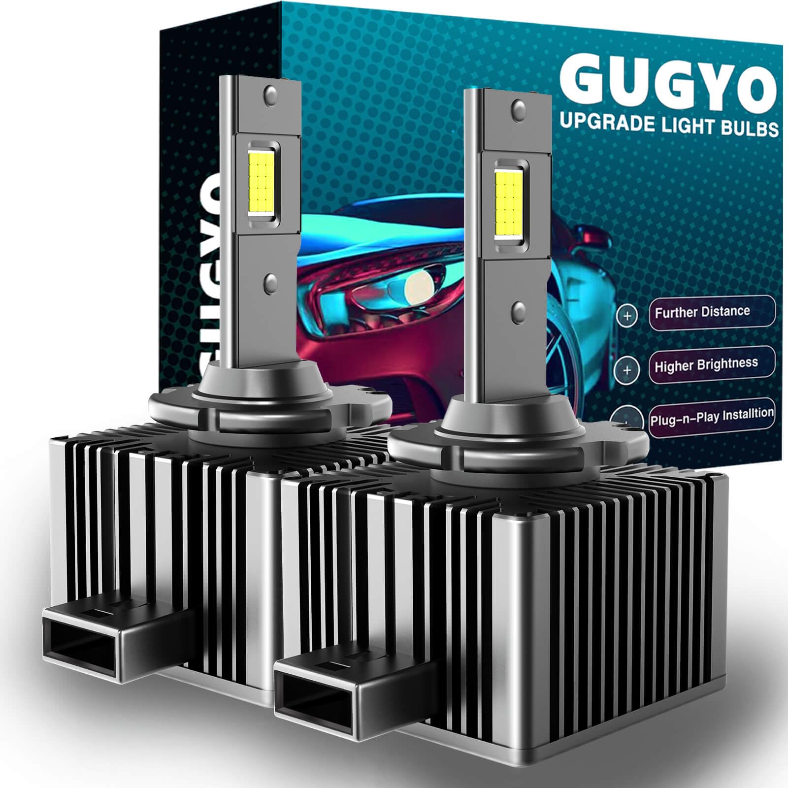 【未使用品】D1S LEDヘッドライト6500k Amazon | D1S LED ヘッドライト 車検対応 ポン付け 35W 6500K 暗区なし