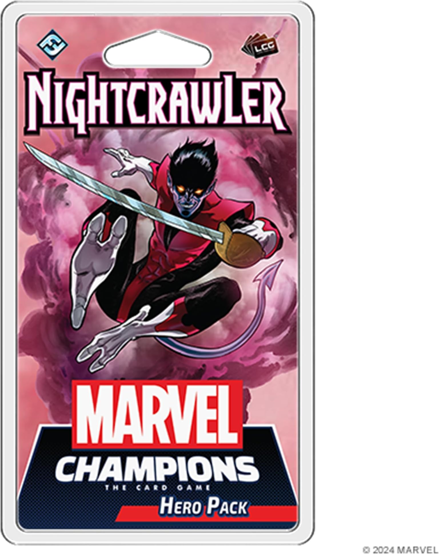 Fantasy Flight Games Marvel Champions: The Card Game Nightcrawler Hero Pack - Superhero Strategy Card Game, 1-4 Players, Ages 14+, 45-90 Minute Playtime