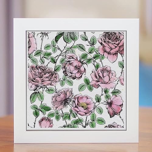 Vista 25 de Florecer flores fondo sellos transparentes para hacer tarjetas, plantas decorativas, fondo, sellos de silicona transparente para manualidades
