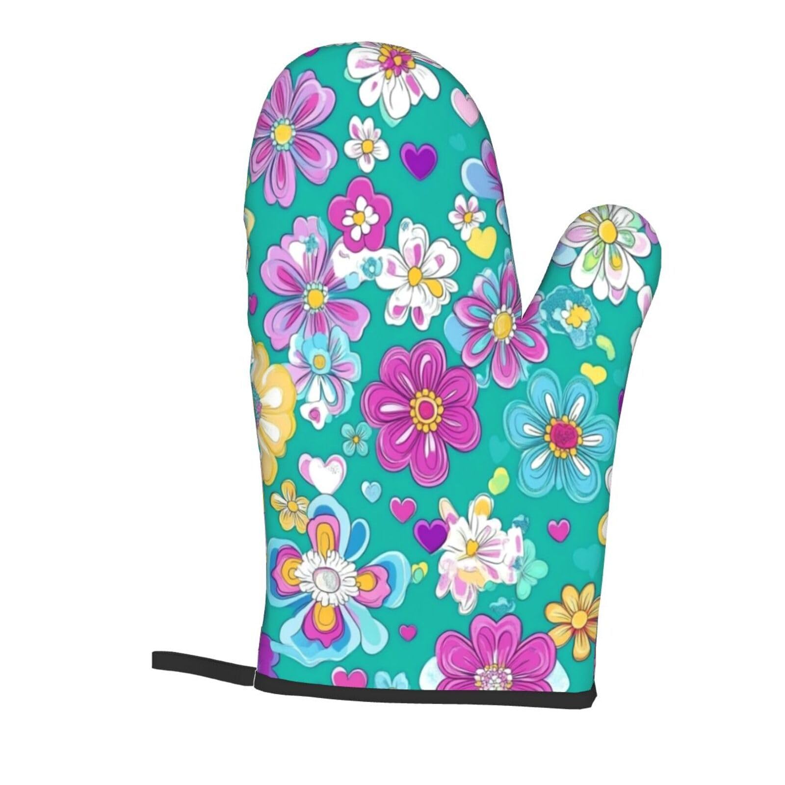 Maniques de Cuisine Gants de Cuisson Lavable en Machine Facile a Nettoyer
