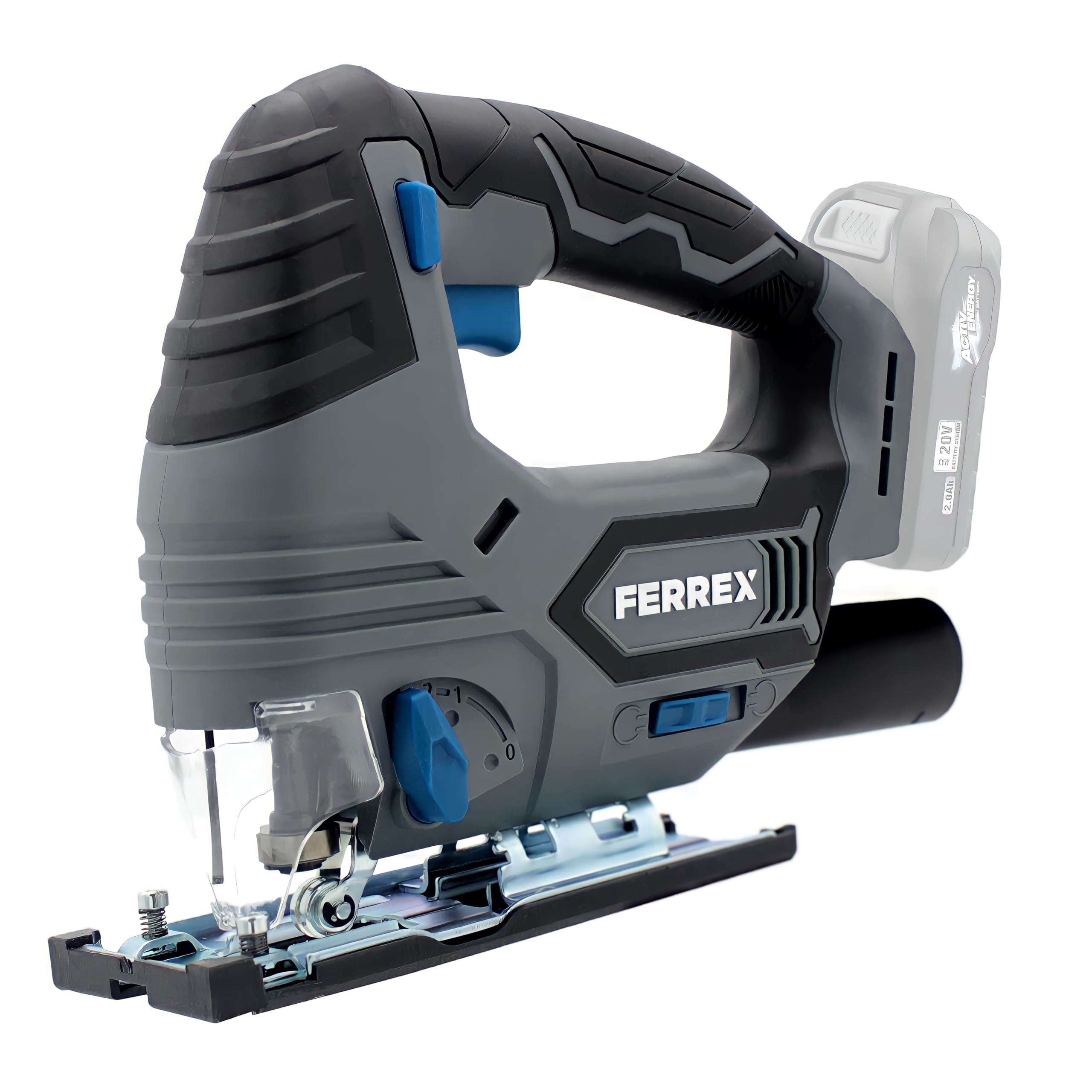 Motosega A Batteria FERREX 40V Senza Fili - Leggera E Potente Con Lama 25cm (10")