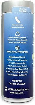 Chew Brush Smile Micro Hydroxyapatite Toothpaste Tablets 120 Count