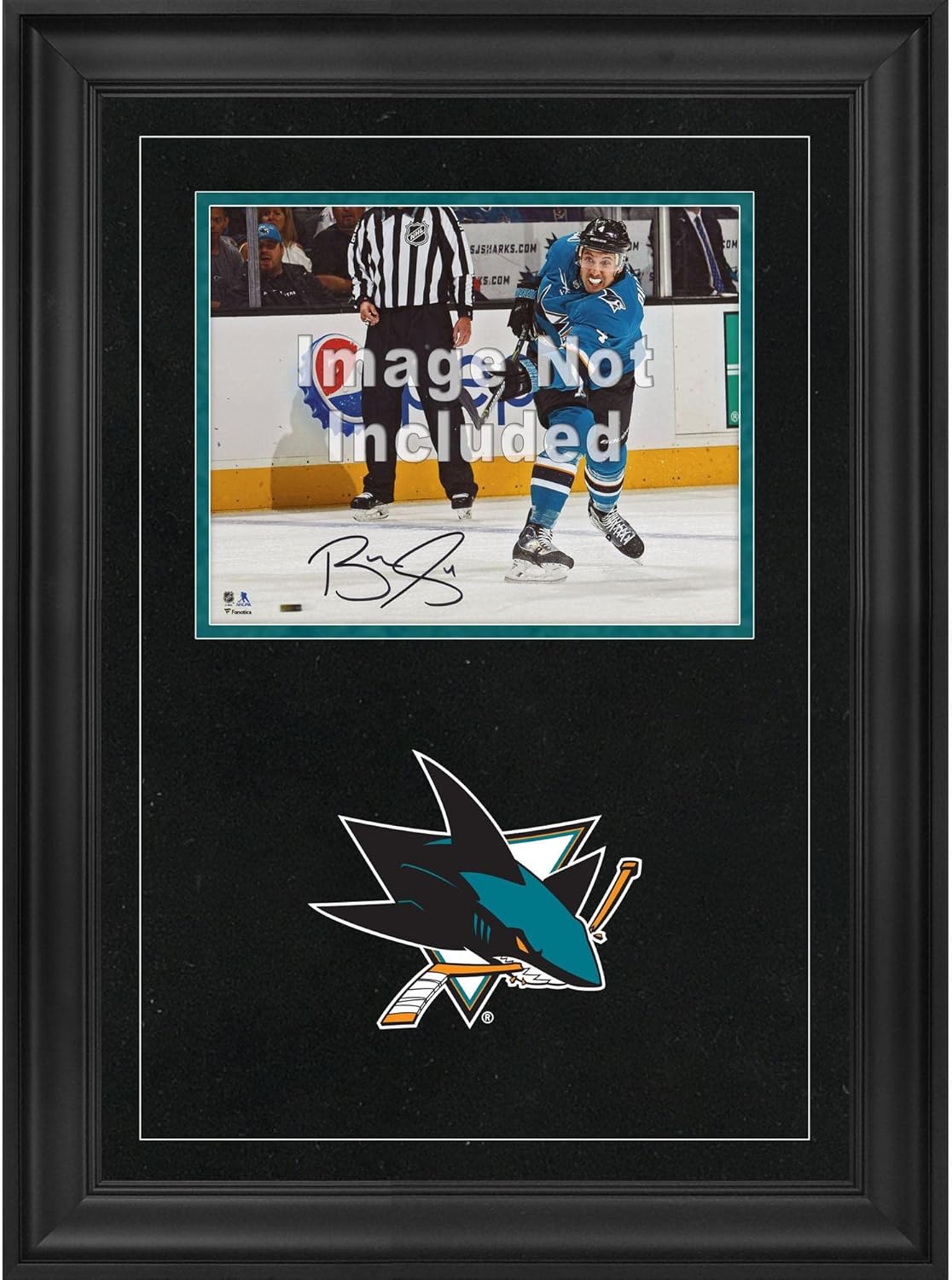 San Jose Sharks Deluxe 8" x 10" Horizontal Photograph Frame with Team Logo - Hockey Other Display Cases