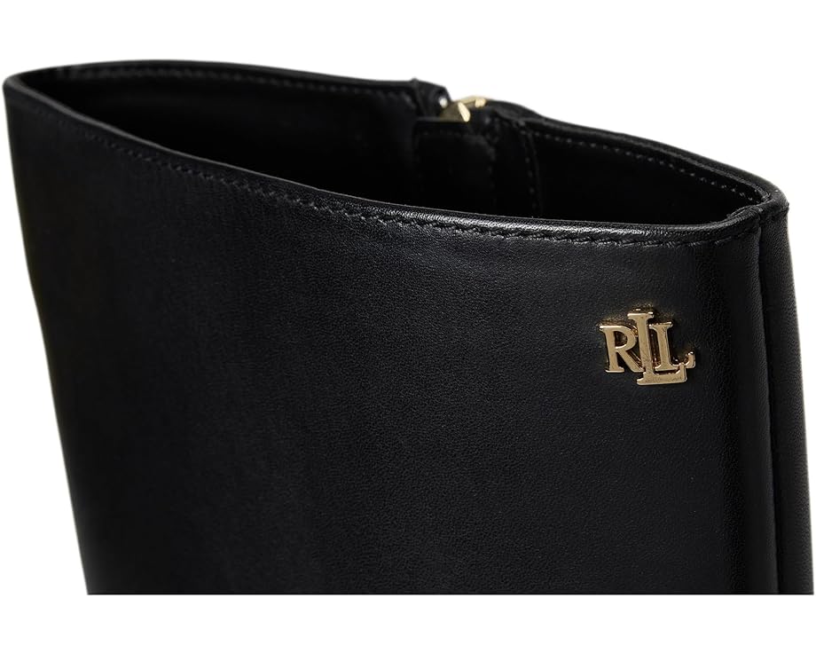 Lauren Ralph Lauren Mckay Burnished Leather Tall Boots - Right View
