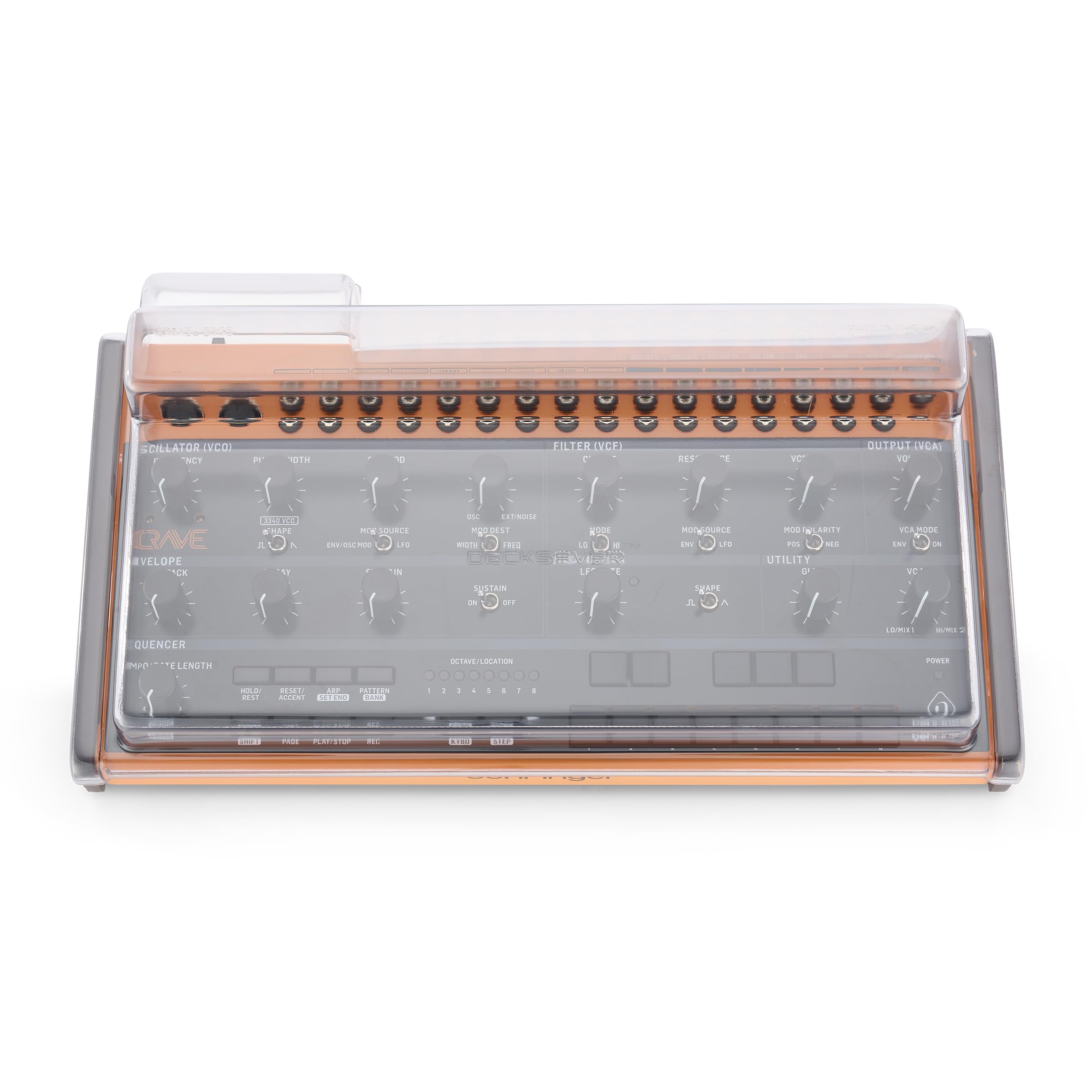 Decksaver Super Strong Polycarbonate Cover Compatible with Behringer Crave & Edge