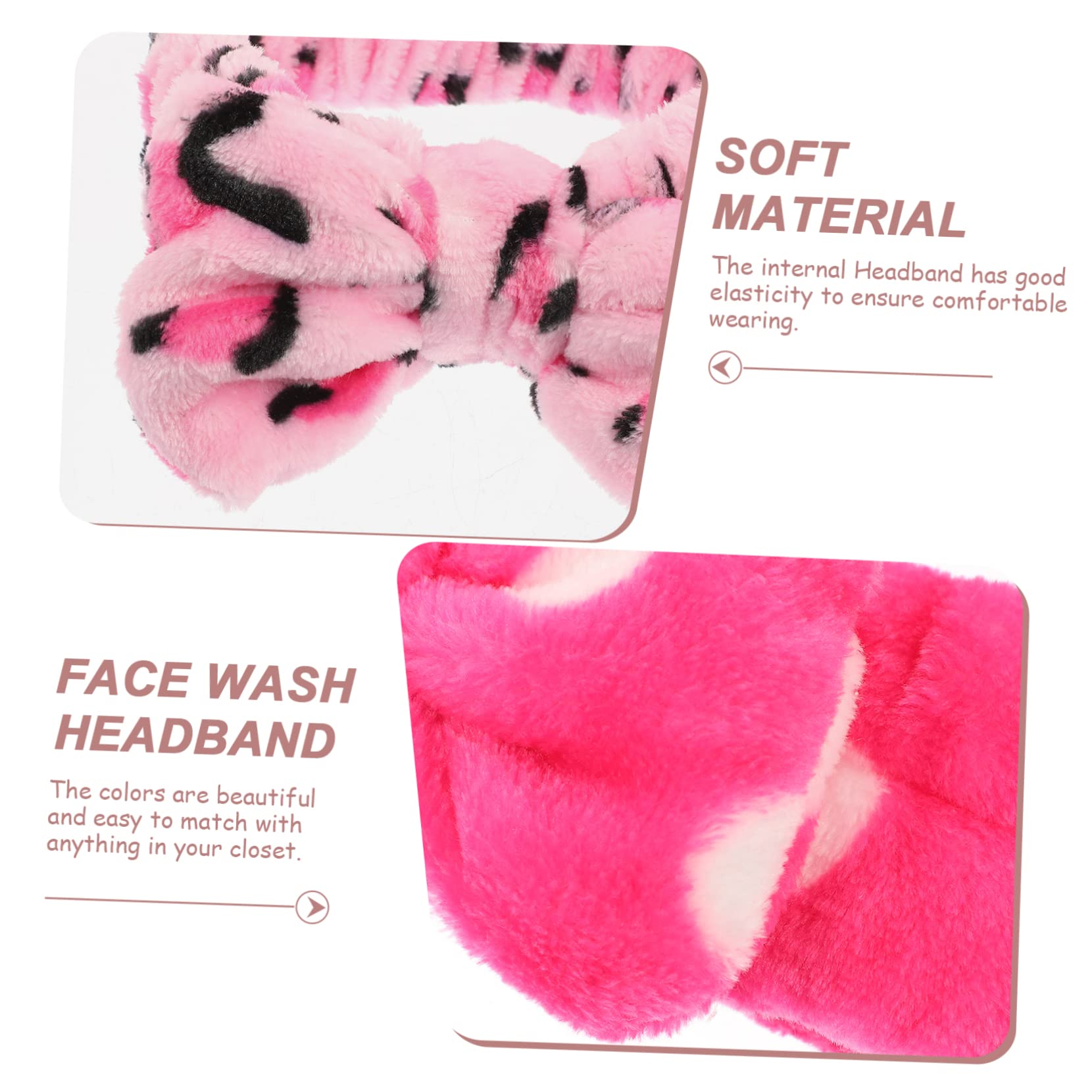 Healeved 18pezzi Fasce Per Fleece Per e Della Fasce Elastiche Per Spa e Trattamenti
