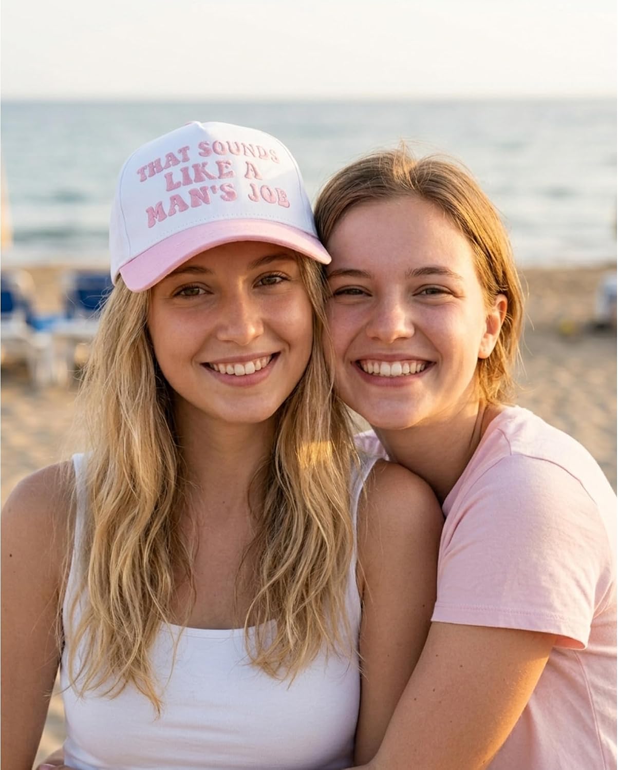 Funny Trucker Hats for Women, Bachelorette Party Gift, Inappropriate Hat image 2