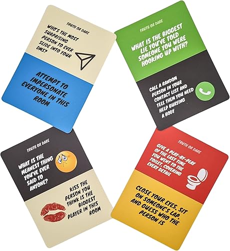 Miniatura 3 de Unruly Choices - Divertido juego de beber verdad o desafío para adultos | Juego de cartas de fiesta salvaje para noches de juegos, universidad,