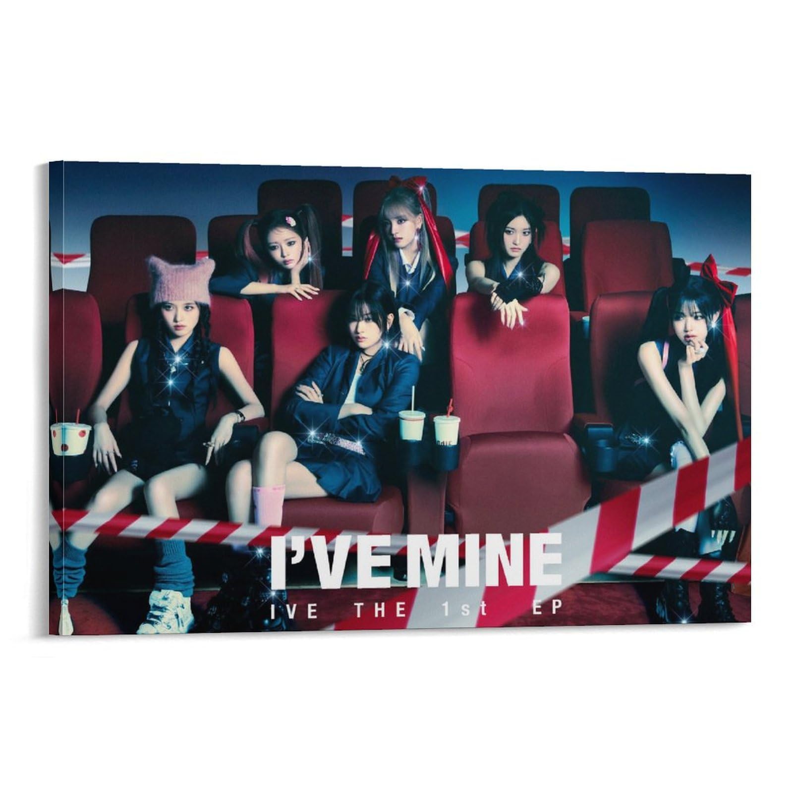 IVE アルバム　まとめ売り　ポスター、シール付 IVE アルバム まとめ売り ポスター、シール付 IVE アルバム