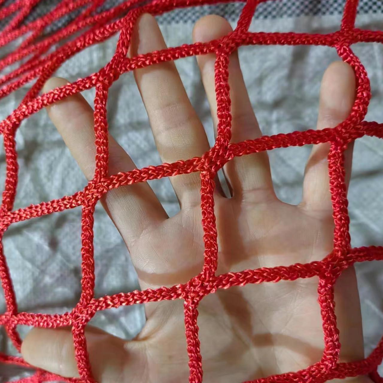 Playground Nets,Banister Guard Protection Rope Net for Stairway Fence,Heavy Duty Sports Netting for Baseball Softball Basketball Lacrosse,Versatile P