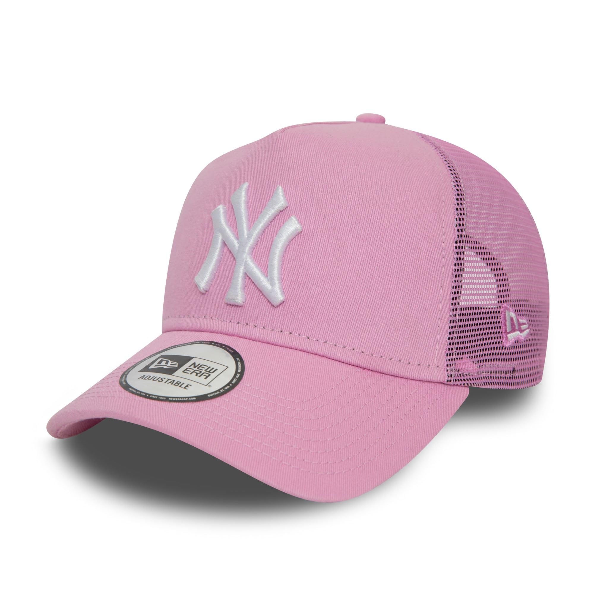 New Era New York Yankees MB Trucker Cap Baseball Cap hat Team Logo NY Adjustable Rose
