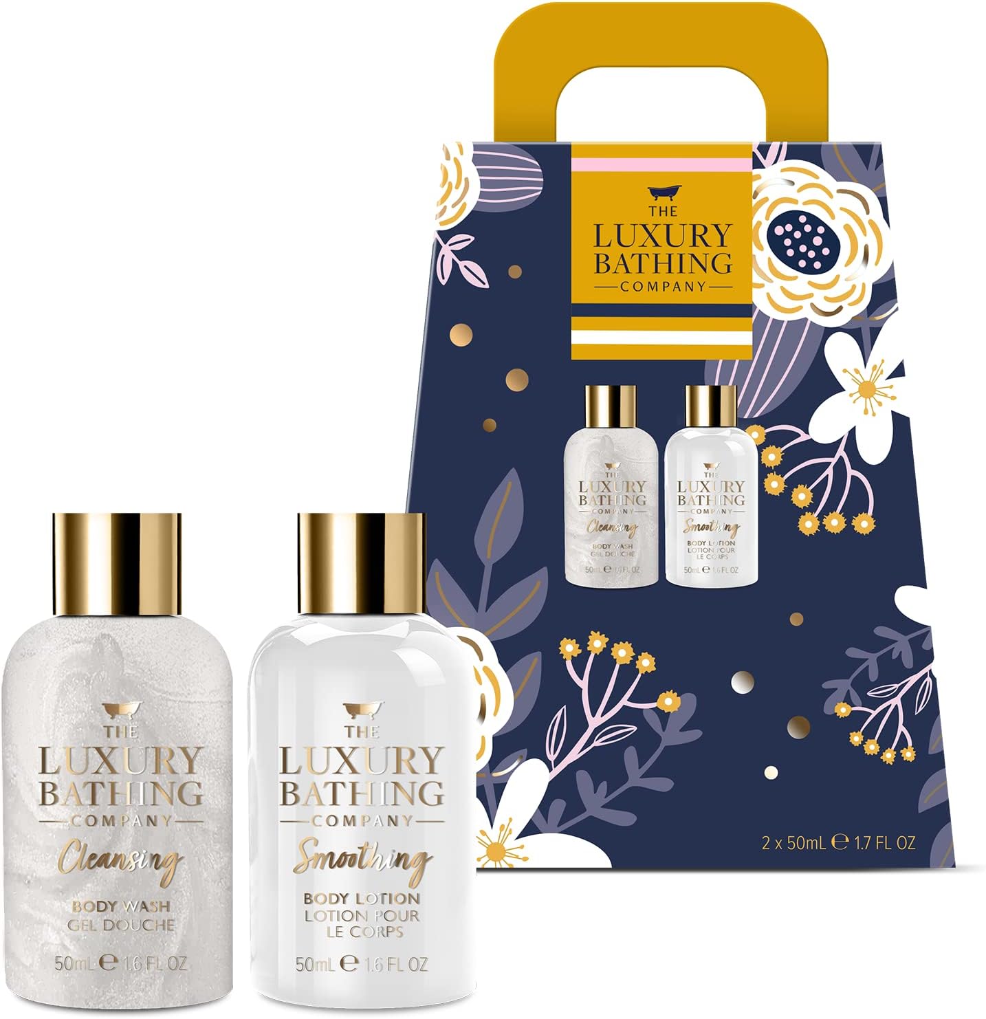The Luxury Bathing Company – Wild Poppy & Pomelo – Mini Body Duo – BigaMart