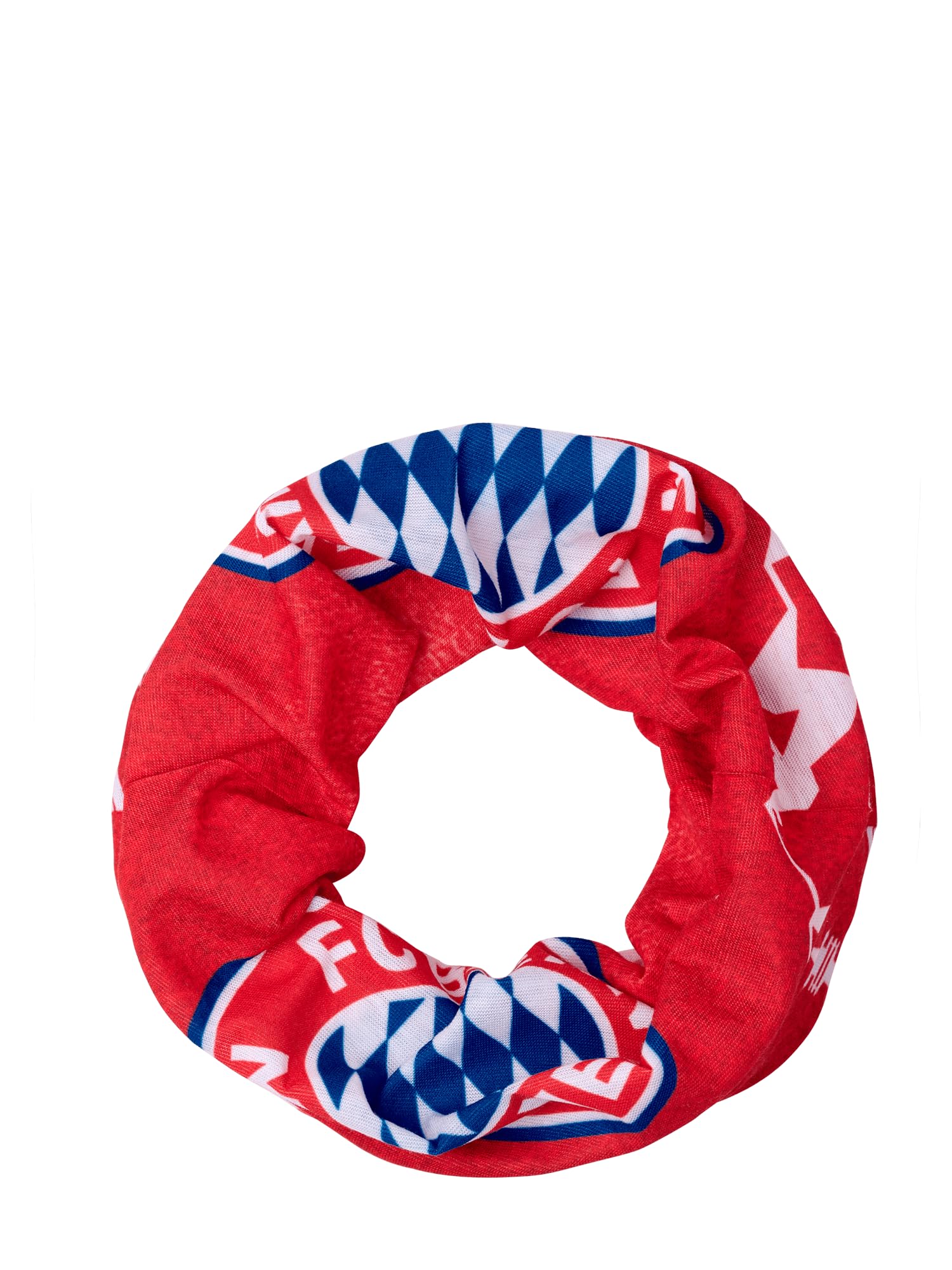 FC Bayern München Scaldacollo multifunzione Monaco Skyline rosso