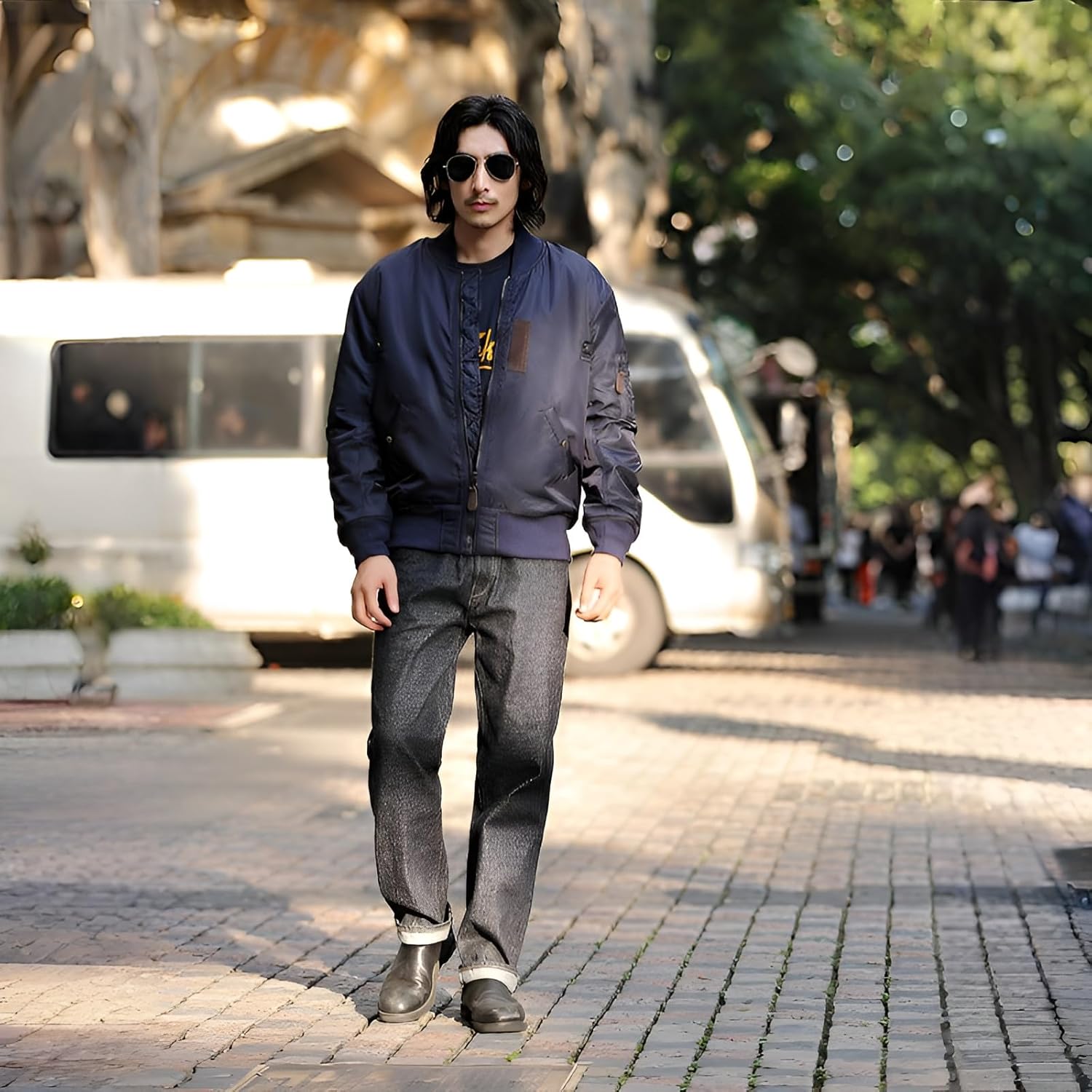 [Firmiarii] 秋冬メンズ【ジャケット】 防水防寒 ウールブレンド裏地 アウトドア&amp;日常兼用 コンパクトデザイン 2