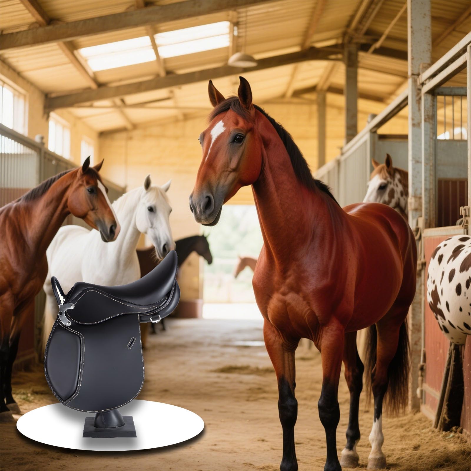 Silla De Montar, Silla De Montar De Cuero Silla De Montar Americana Silla De Montar De Doma De Caballos Silla De Montar Occidental Silla De Montar De Truco Silla De Carreras Para Todo Tipo De Competi