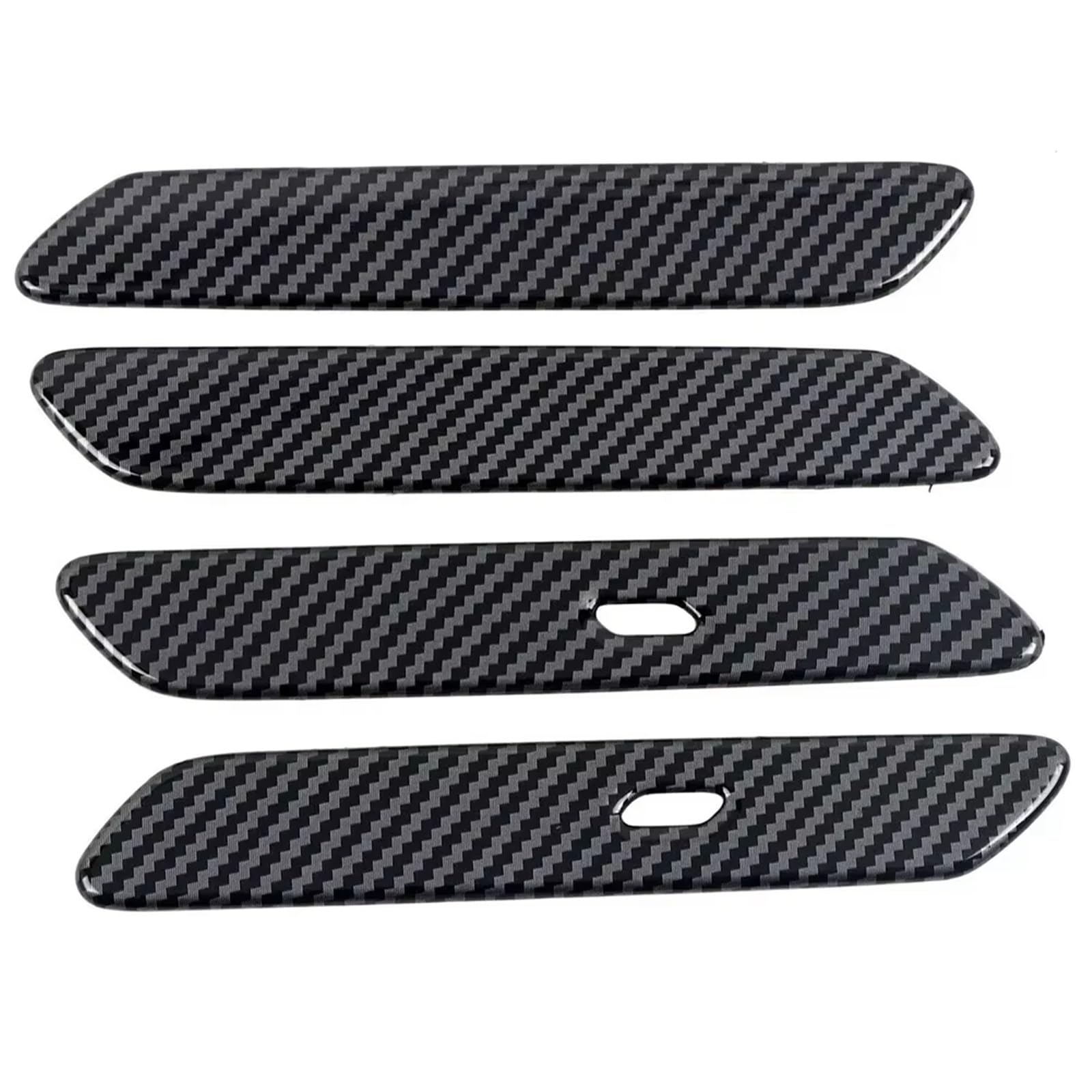 Kedfbts One Color Handle Trim Shell Compatible With Kia For Ev6 2022 Door Handle Cover Handle Cover Trim Carbon Fiber Style Door Trim Car Exterior Handles