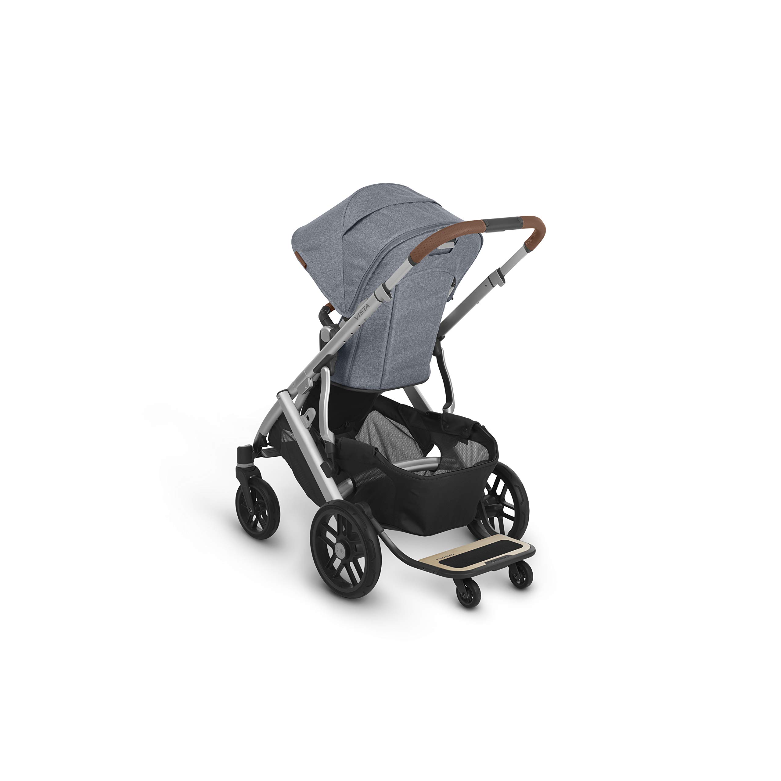 Amazon.com : UPPAbaby Vista V2 Stroller - Alice (Dusty Pink/Silver/Saddle  Leather) + Piggyback for Vista & Vista V2 : Baby