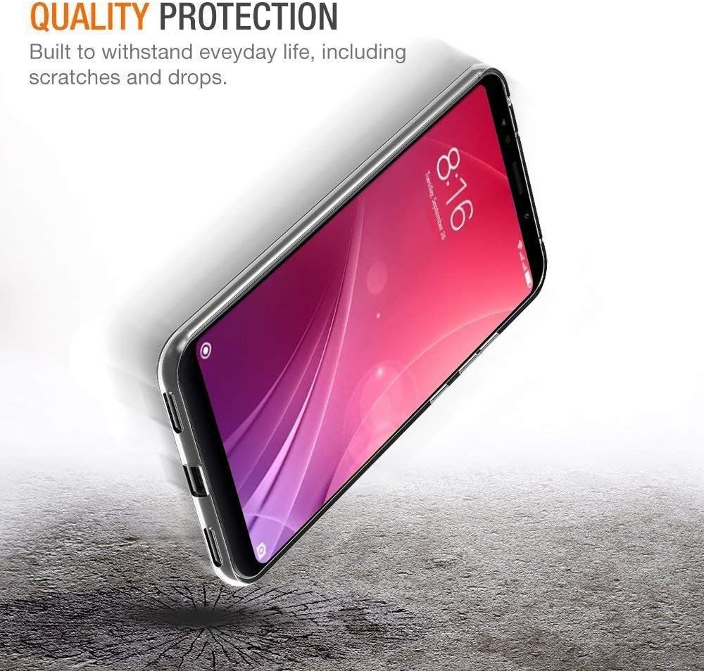 TCL 10 5G UW Case with Screen Protector, Rotating Ring [Magnetic Car Mount] [360°Kickstand] Holder [Fashion] Soft TPU Protection Cover Case Compatible for TCL 10 5G UW (Verizon) (Black)