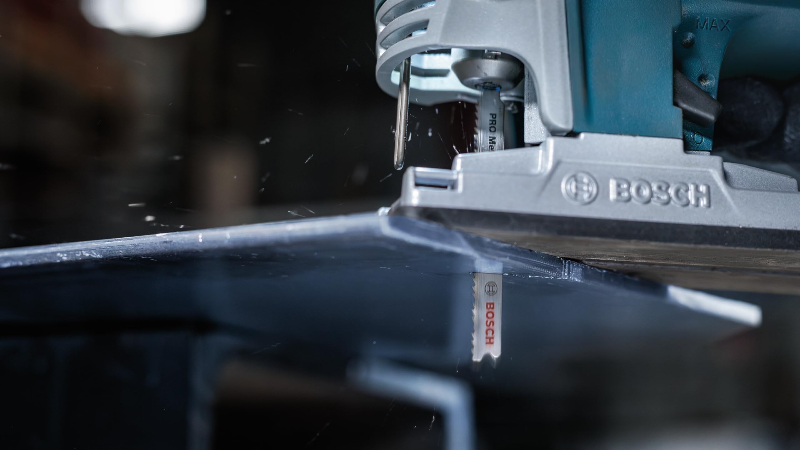 Bosch PRO Metal Thick T121BFC - 100 lame per seghetto alternativo (per lamiere d'acciaio, lamiere d'acciaio, lunghezza 92 mm, accessori professionali)