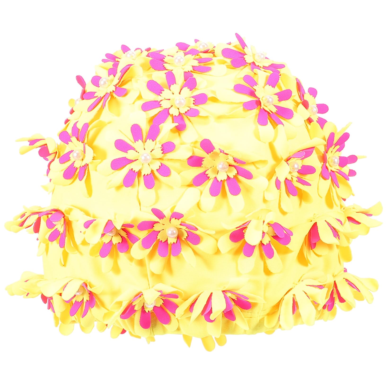 BESPORTBLE Gorro De Baño Adulto De Las Mujeres Baños Gorro De Baño para Gorro De Baño De Pelo Piscina Divertidos Gorros De Baño Gorro De Baño Mujer Gorro De Ducha Women Brocado