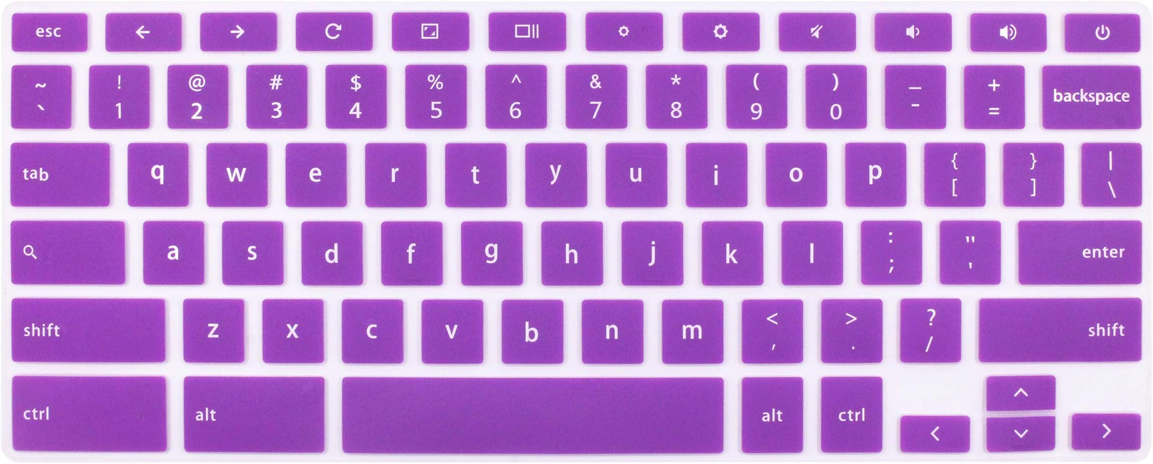 Keyboard Case Cover for 11.6'' Dell Chromebook 3100 3120 3180 3181 3189 5190 P22T C3181 & 13.3'' Dell Chromebook 3380 (NOT Fit Dell Inspiron 11 3180 Windows Laptop) JYH-DLGGXT11-PLP