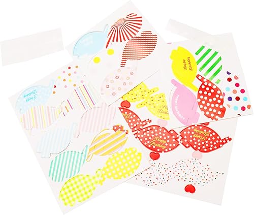 Miniatura 2 de Juego de 116, mini sombreros de cumpleaños para tartas, mezcla de sombreros de cumpleaños, decoración de cupcakes, decoración de postres para