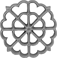 Vista 9 de O'Creme Roseta de Hierro Floral Diseño Triple