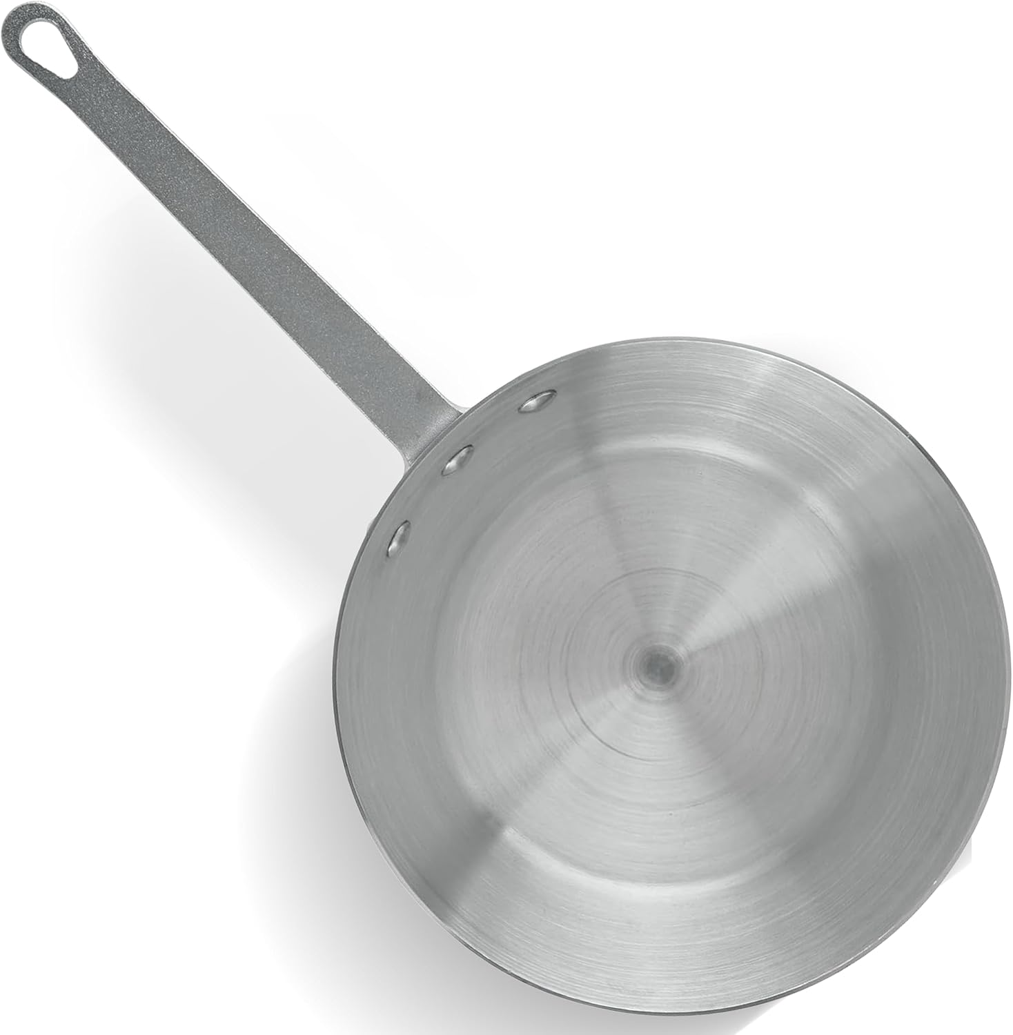 Winco 3 3/4 qt Heavy-Duty Tapered Aluminum Sauce Pan, 3.75 qt
